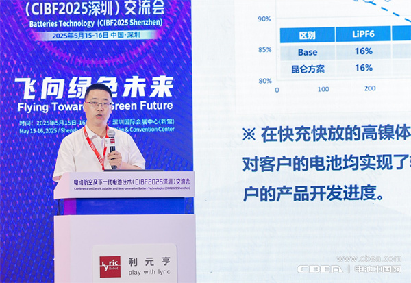 香河昆侖孫春勝作主題演講——安全，綠色，高效，低成本的昆侖電解“智”加速低空經(jīng)濟(jì)電池的技術(shù)迭代