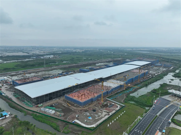 總投資100億元！正力新能25GWh汽車動力鋰電池項目一期工程主體結構封頂